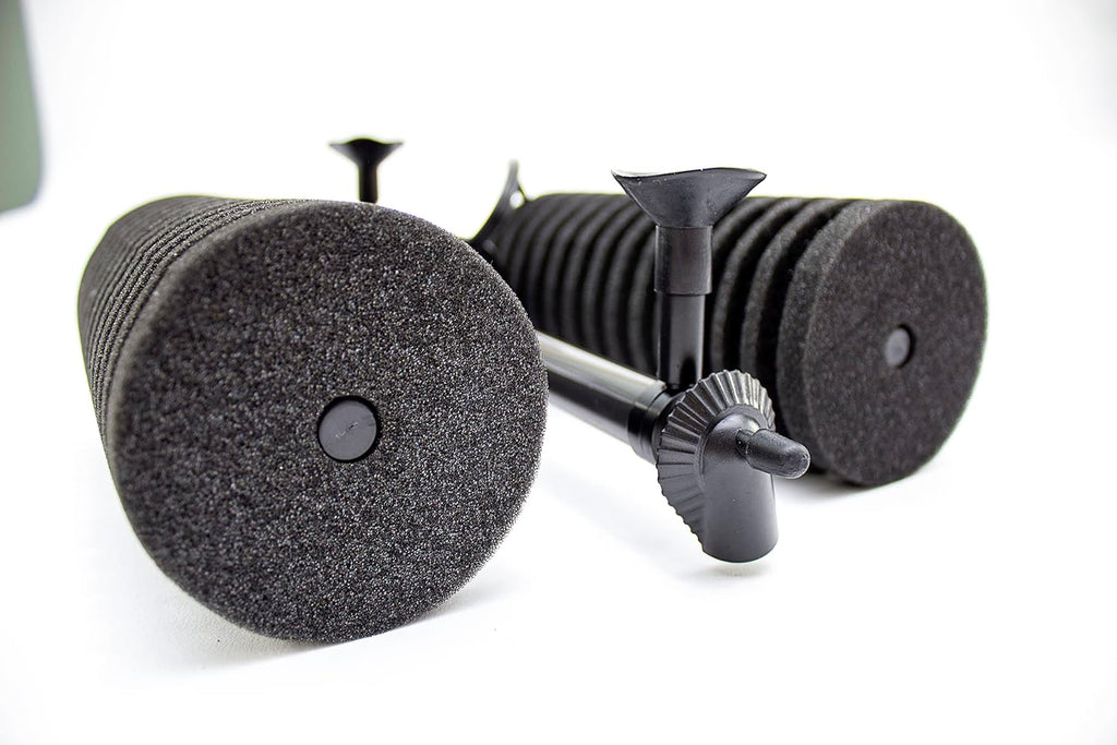 Penn-Plax Cascade Powered Aquarium Nano Sponge Filter – Provides Mechanical and Biological Filtration – Ideal for Tanks with Fry, Shrimp, and Small Fish