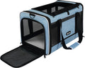 GAPZER Cat Carrier 18 x 11 x 11 Top Loading Soft Pet Travel Bag Over 15lbs