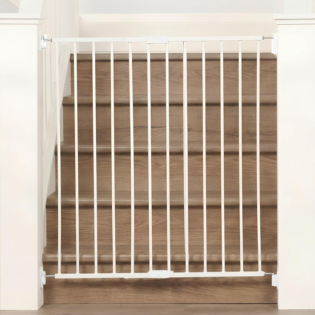 Regalo Safety 24"-40.5" Extra Wide Baby Gate for Top of Stairs & Doorways