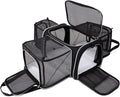 BAGLHER Cat Carrier Bag, Airline Approved Pet Carrier Soft Side Pet Travel 5 by BAGLHER