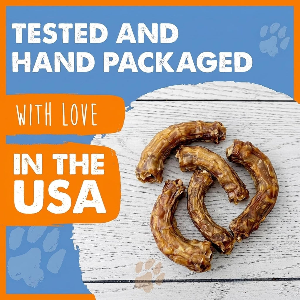K9warehouse Chicken Necks for Dogs, Single Ingredient Dental Chew, 12 Count