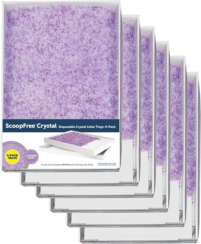 PetSafe ScoopFree Disposable Crystal Cat Litter Tray by PetSafe