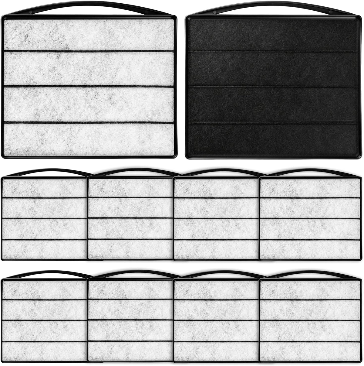 10 Pcs Turtle Tank Filter Compatible with TARARIUM IX-120 & IX-120 U-V