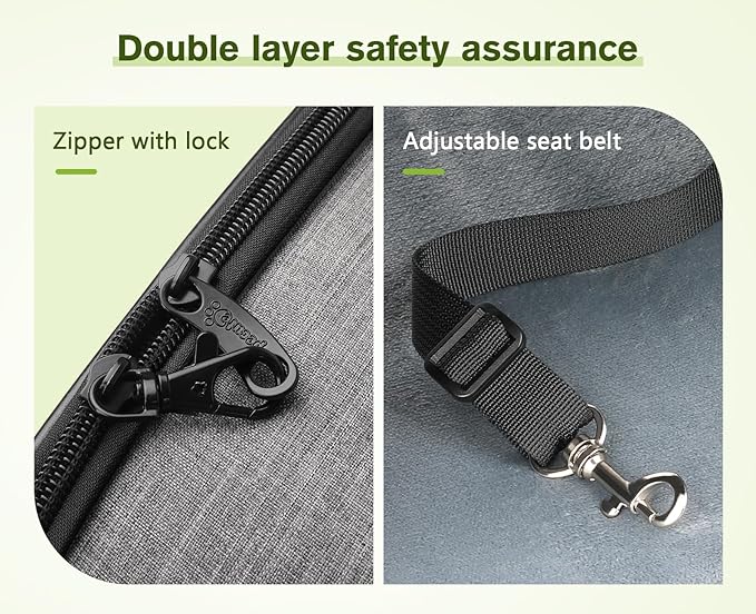 Pecute Pet Carrier Backpack, Large Cat Carrier Backpack Hold Up to 22 Lbs - Image 8
