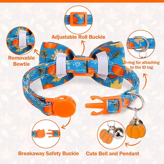 Breakaway Cat Collar Thanksgiving 2 Pack - Image 2