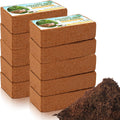 Legigo 10Pack Organic Coco Coir Brick for Plants, Natural Coconut Coir Soil