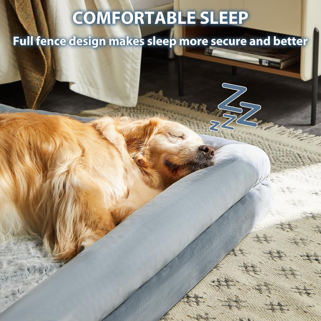 WNPETHOME XL Extra Large Orthopedic for Senior Dog Bed Comfy Sleeping