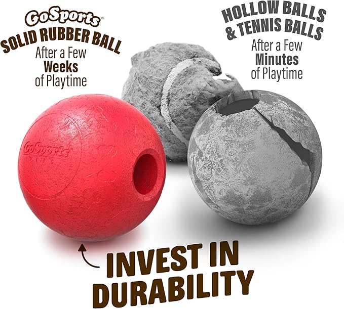 GoSports Pets Solid Rubber Dog Balls - Image 5