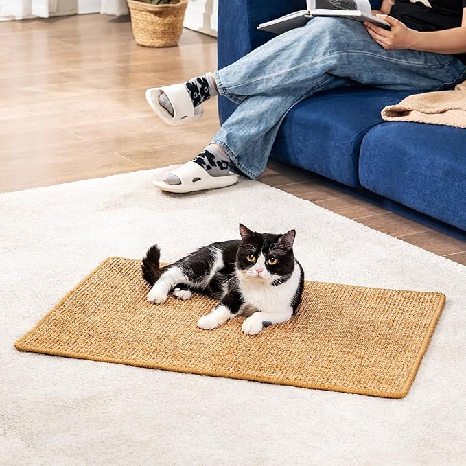 Cat Scratcher Mat, Sisal Cat Scratch Pad - Image 9