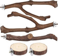 Mogoko 5PCS Bird Perch Natural Wood Grape Stick Stand, 3 Grape Stick Paw by Mogoko