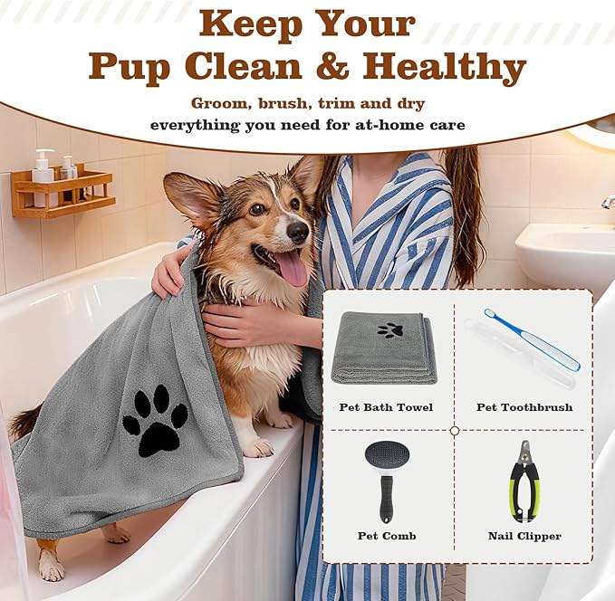 Puppy Supplies Starter Kit – Puppy Essentials and Dog Stuff Set - Image 5