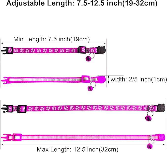 2 Pack Breakaway Cat Collars - Image 2