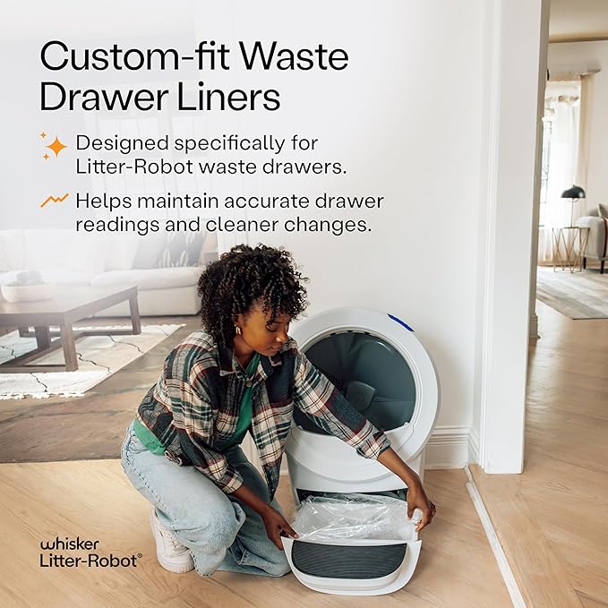 Litter-Robot Waste Drawer Liners by Whisker, 25 Pack - Image 2