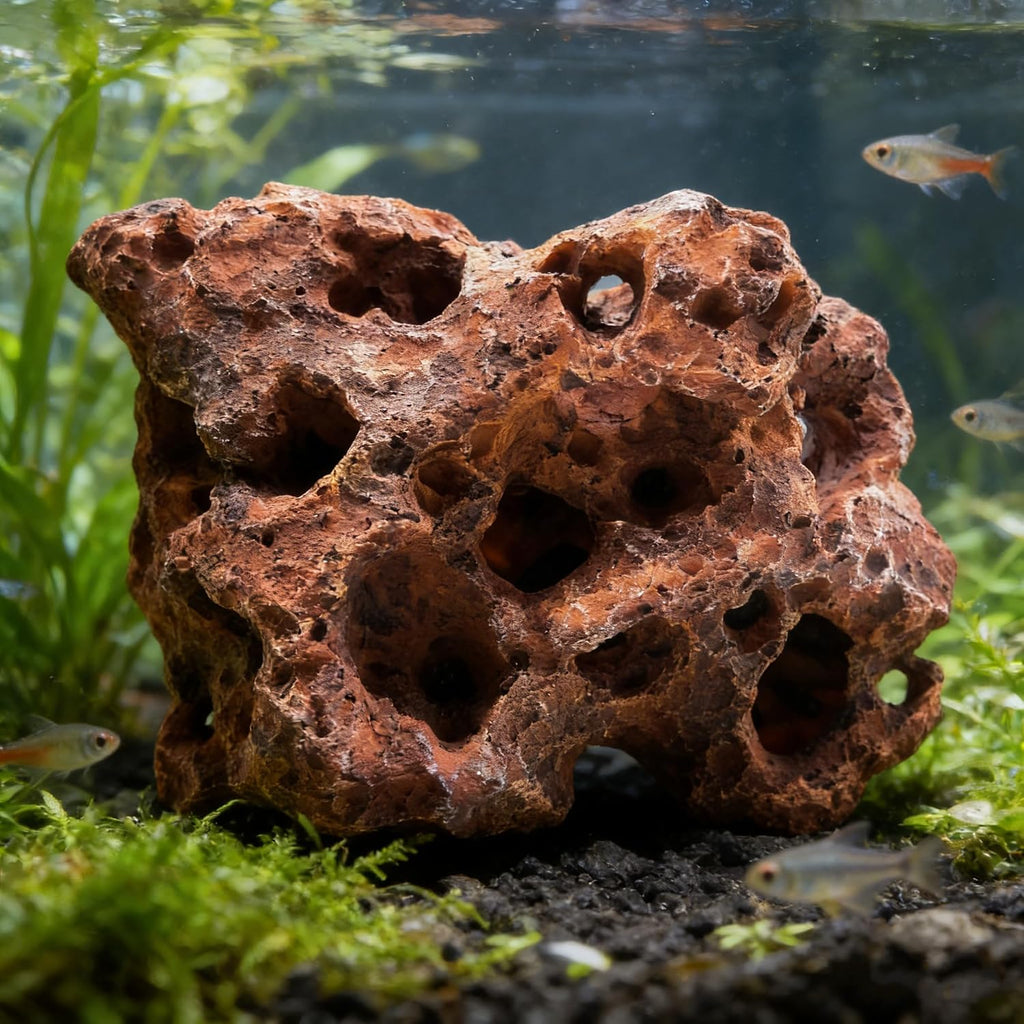 M2cbridge Large Aquarium Resin Holey Rock Hideouts Mountain Hideaway Caves