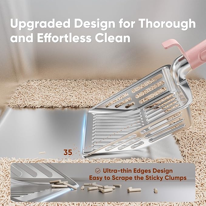 Metal Cat Litter Scoop, Large Cat Scooper - Image 4