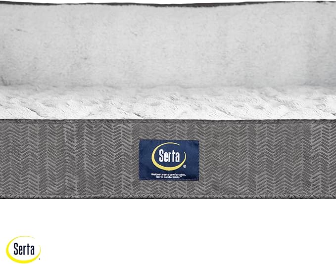 Serta Orthopedic Quilted Couch Dog Bed - Image 7