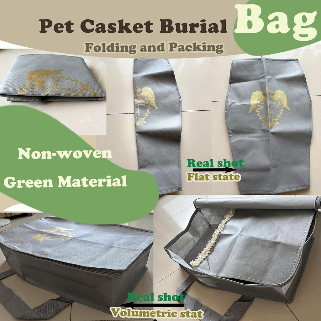 Pet Burial Bag for Dog Cat Bird