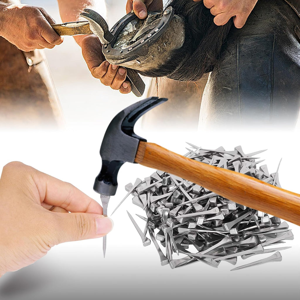 Steel 2" Horseshoe Nails E5 Horseshoe Nails Box of 250pcs