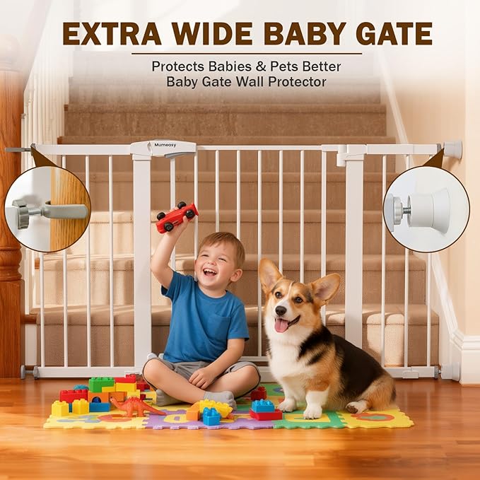 Mumeasy 29.7–51 Inch Extra Wide Baby Gate - Image 3