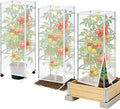 3 Pack Garden Netting Cover for Square Tomato Cage by Uyeesi