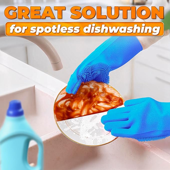 ALPENKOK Silicone Dish Gloves - Image 7
