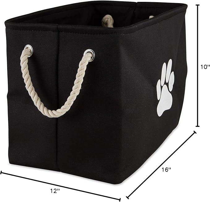 Bone Dry Pet Storage Collection Collapsible Bin, Medium Rectangle - Image 6