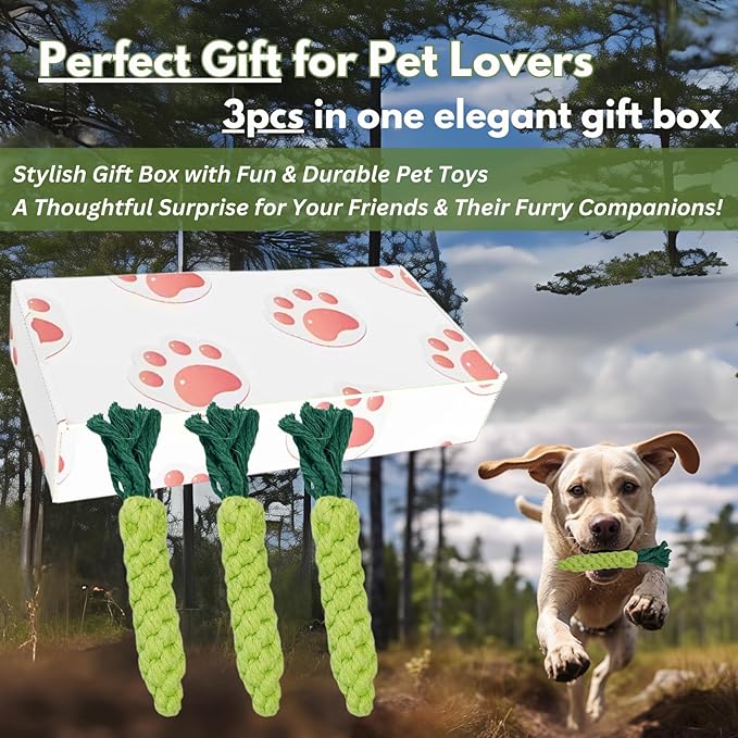 3PCS Green Woven Pet Chew Set, Dog Chew Accessories, Cat Interactive Chews - Image 6