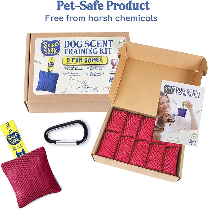 Race&Herd Original Dog Scent Training Kit, Scent Work Training Kit - Image 7