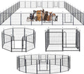 Dog Playpen, Portable Outdoor Dog Fence, Dog Playpen by XDPET