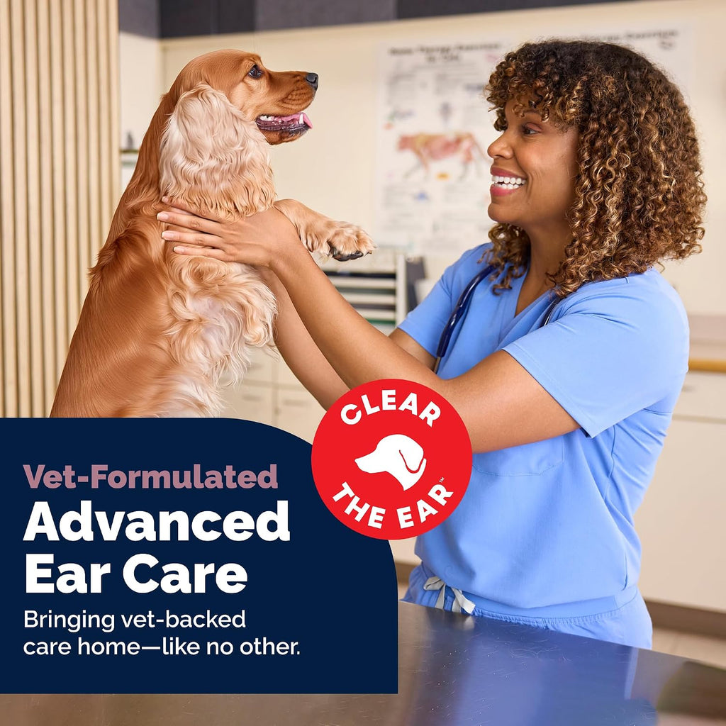 Vetnique Oticbliss Medicated Ear Drops for Dogs & Cats, Infection & Allergy (Ear Infection Drops)
