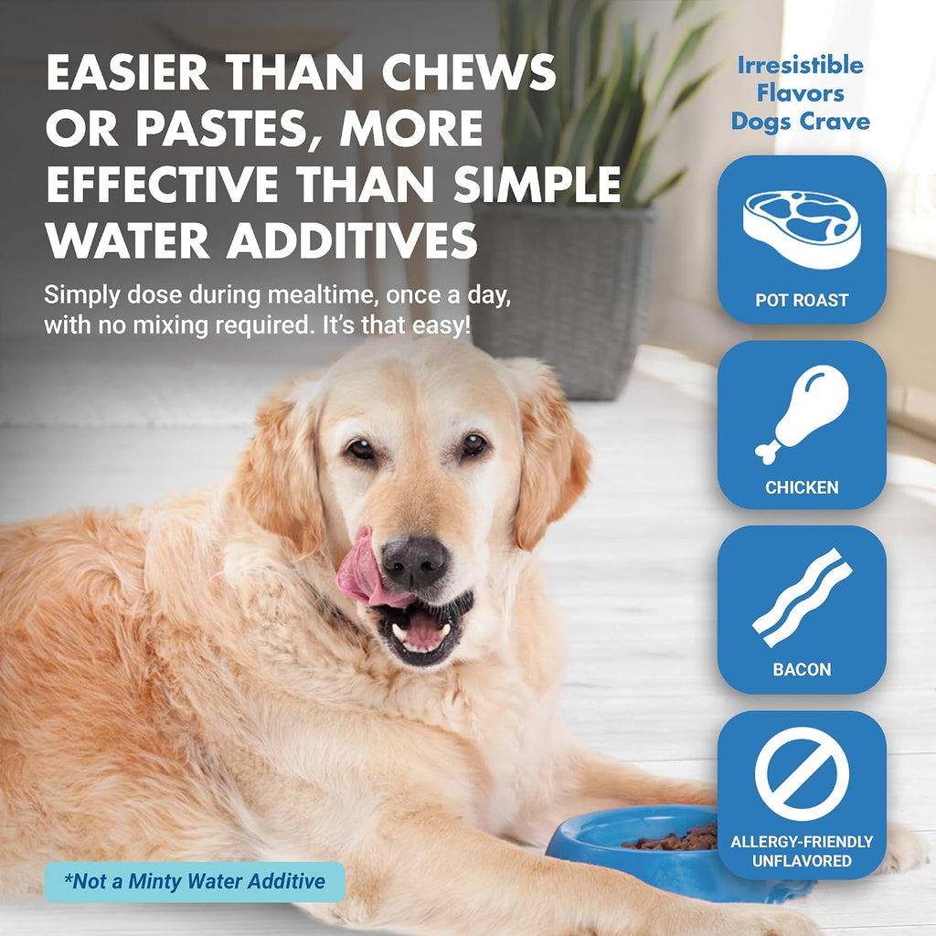 LIQUID-VET Dog Dental Care - Teeth Cleaning, Plaque & Fresh Breath