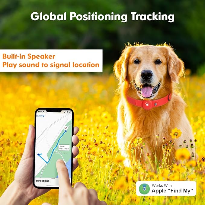 2-in-1 GPS Tracker for Dogs&Cats: Smart Collar - Image 3