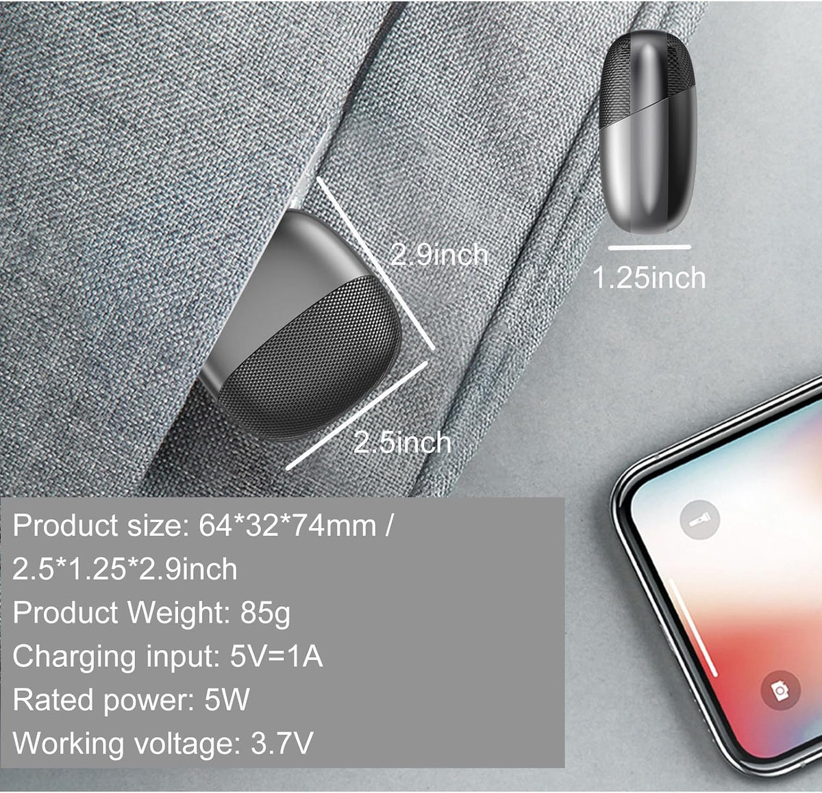 Electric Nail Clipper Integrated Cutting and Grinding