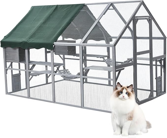 PeakPursuit Extra Large Cat Enclosure, 110 Inch Large Catio by Unknown