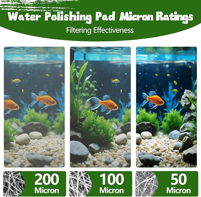 Aquarium Polishing Filter Pad-Ultra Fine 50 Micron Filter Floss - Image 6