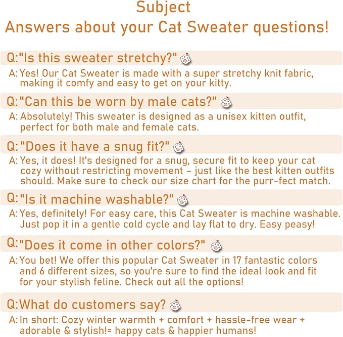 Stretchy Cat Sweater - Image 6