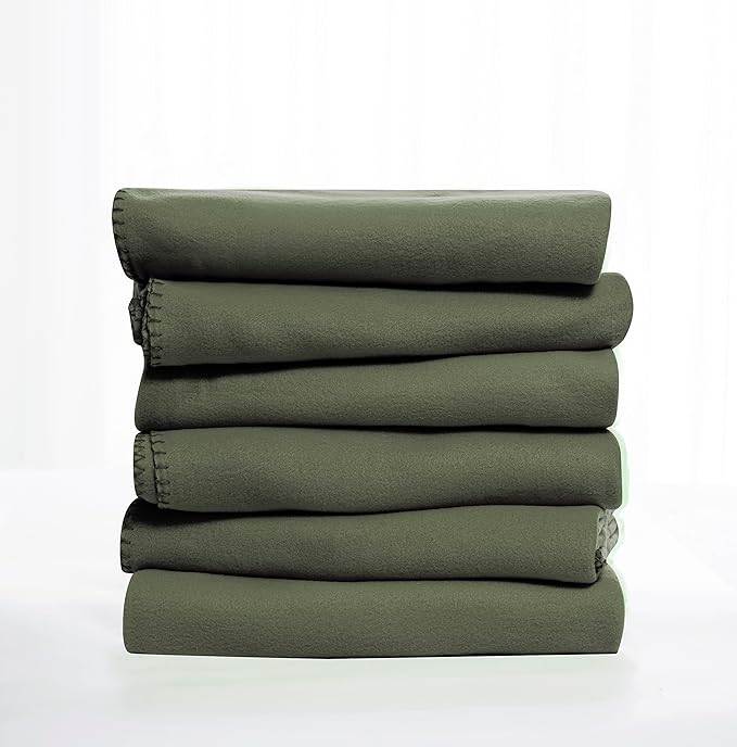 Fleece Throw Blanket Set Bulk for Travel Kids Outdoor Wedding Pet - Image 2
