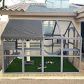 Aivituvin Cat House Outdoor Catio Kitty Enclosure by Aivituvin