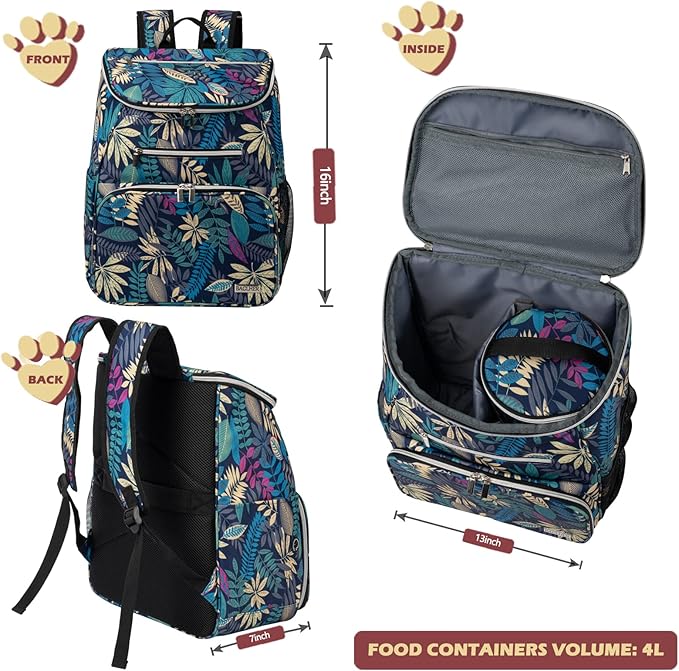 BAGLHER Dog Travel Bag Backpack, Airline Approved Pet Supplies Backpack - Image 3