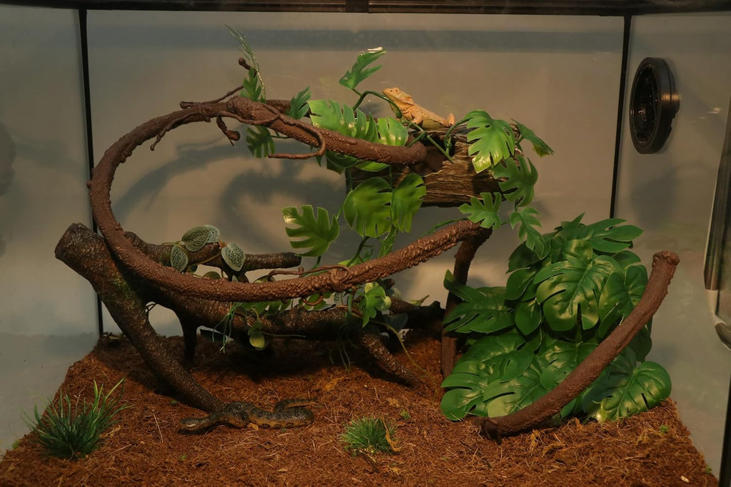 AQUA KT Reptile Snake Twist Climber Vine Bendable Terrarium Jungle Branch
