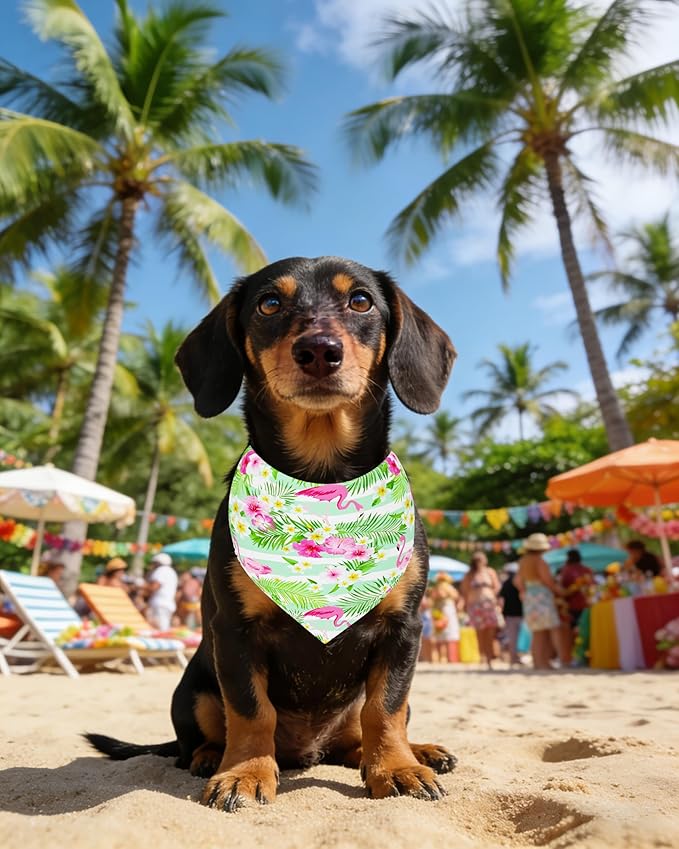 PET SHOW 50 Pack Hawaiian Dog Bandanas Bulk - Image 7