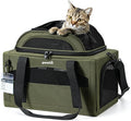 Pecute Expandable Pet Carrier Airline Approved Dog Cat Carrier, Breathable by pecute