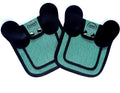 DOWN UNDER OUTDOORS 2 Small Bantam or Young Chicken Saddles (Teal)