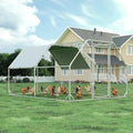 Large Metal Chicken Coop, Walk-in Chicken Run by 4ever2buy
