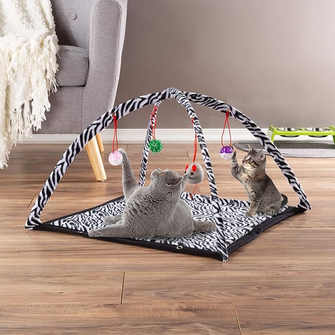 PETMAKER Cat Activity Center- Interactive Play Area Station - Image 4