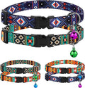 Cat Collar Breakaway 2PCS Adjustable Pattern Tribal Aztec Southwest Safety Pet by Unknown
