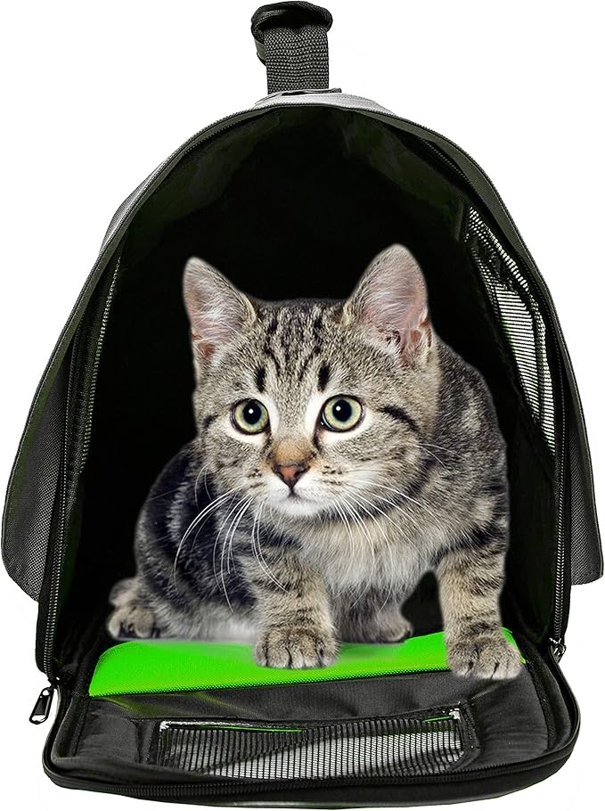 Pawer 18” x 11”x 11” Soft-Sided Foldable Airline Approved Pet Carrier - Image 5