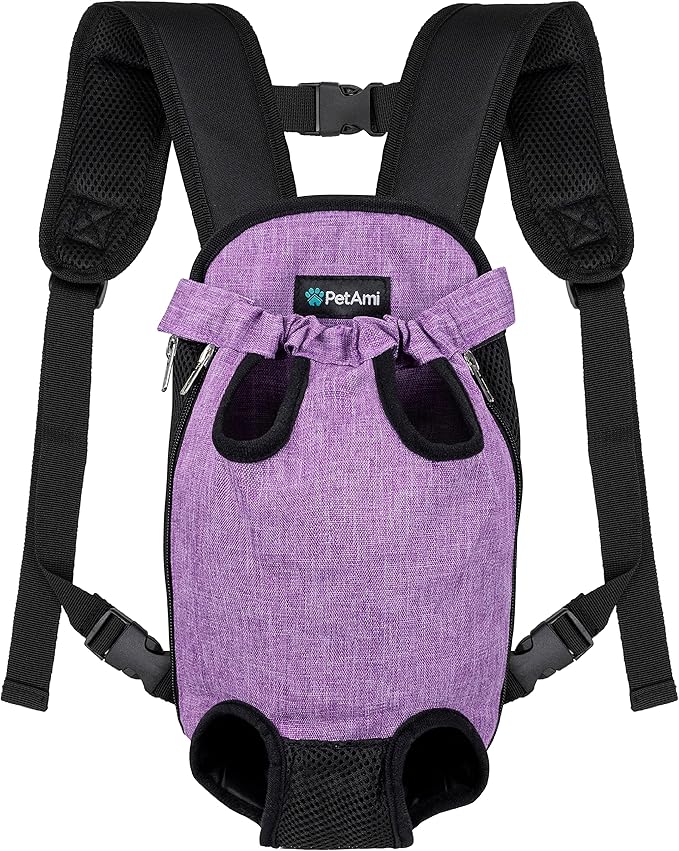 PetAmi Dog Carrier Backpack, Adjustable Pet Cat Front Carrier Backpack - Image 8