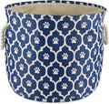 Bone Dry 6192 Pet Storage Collection Lattice Paw Print, Medium Round, Nautical by BoneDry