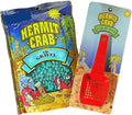 Needzo Hermit Crab Gravel Substrate with Scooper, Neon Rocks for Terrarium and Aquarium Habitats, Colors May Vary